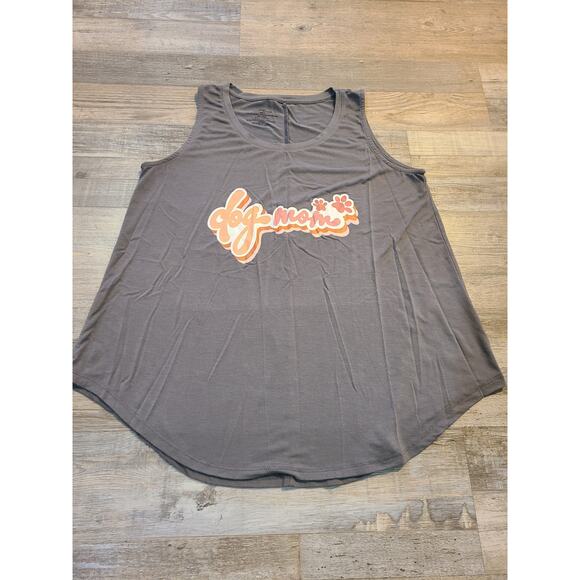 Unknown brand large women's gray drapey tank top - Picture 1 of 6